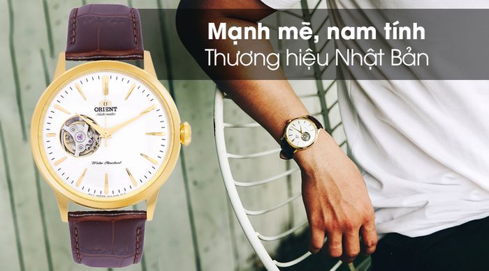 Đồng hồ nam Orient RA-AG0003S10B - Cơ tự động với thiết kế mạnh mẽ, nam tính
