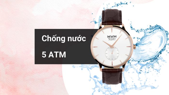 Khả năng kháng nước của mẫu đồng hồ