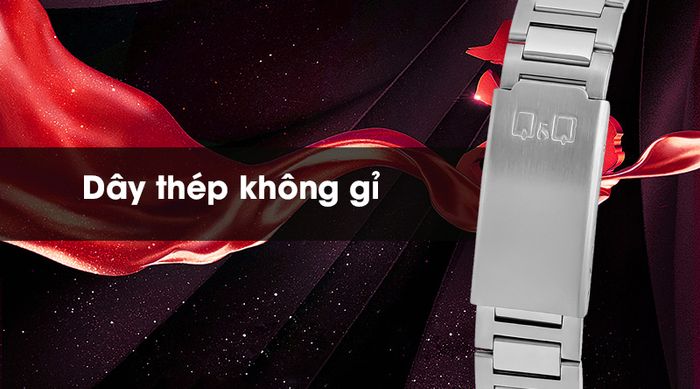 Đồng hồ nữ Q&Q S397J212Y có dây đeo chống ăn mòn