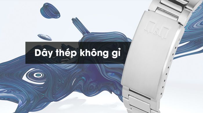 Đồng hồ nam Q&Q S396J212Y có dây đeo bền bỉ
