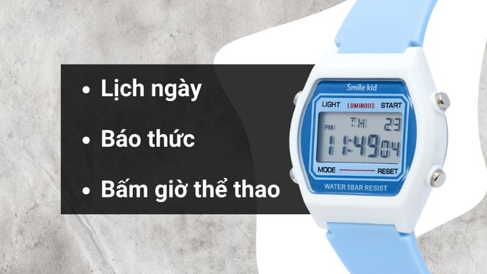 Tiện ích của mẫu đồng hồ