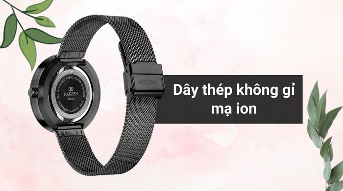 Chất liệu dây đeo của mẫu đồng hồ