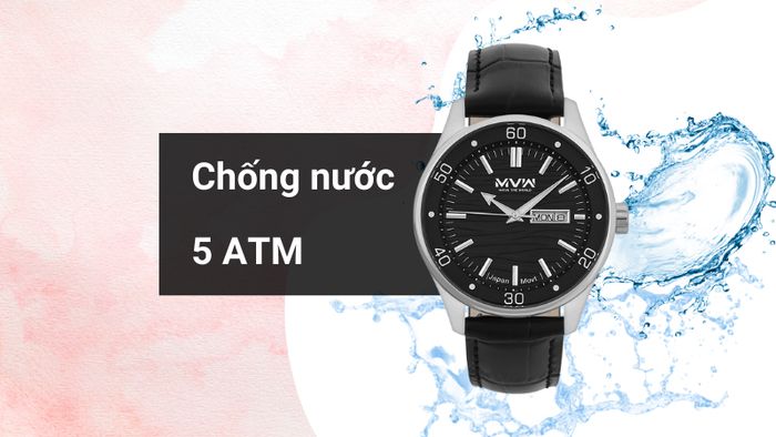 Khả năng kháng nước của mẫu đồng hồ