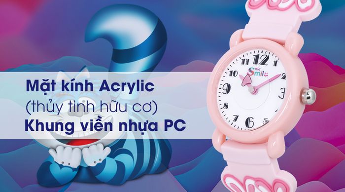 Đồng hồ trẻ em Smile Kid SL041-01 có khả năng chịu lực tốt
