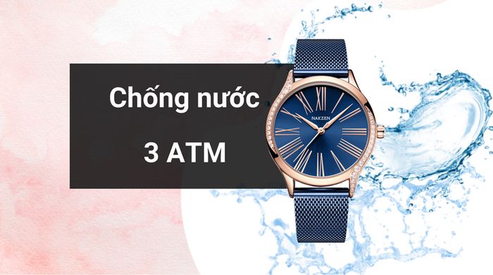 Khả năng kháng nước của mẫu đồng hồ