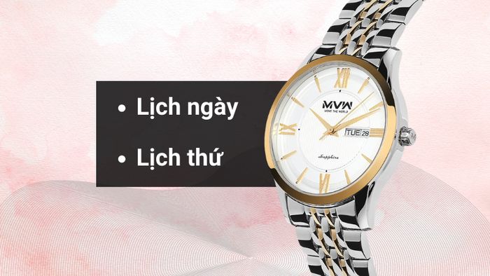 Tiện ích của mẫu đồng hồ