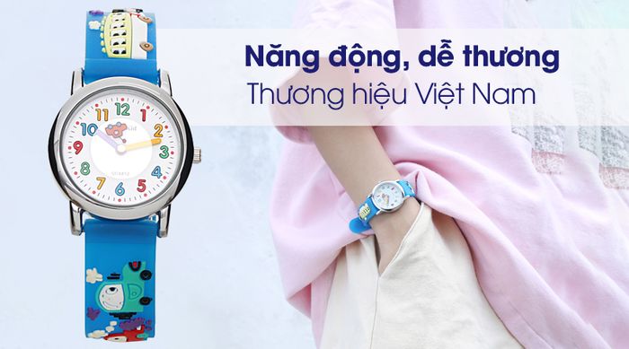 Đồng hồ trẻ em Smile Kid SL022-01 sở hữu nét cá tính