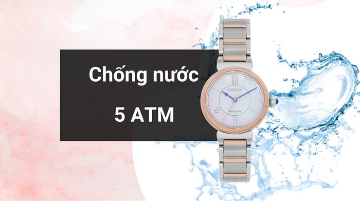 Khả năng kháng nước của mẫu đồng hồ