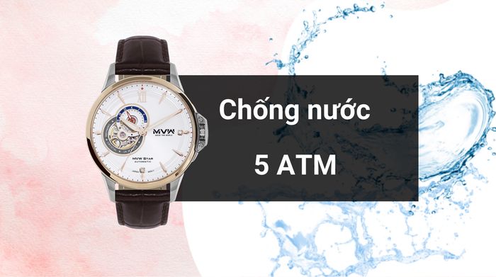 Khả năng kháng nước của mẫu đồng hồ