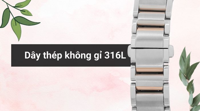 Chất liệu dây đeo của mẫu đồng hồ