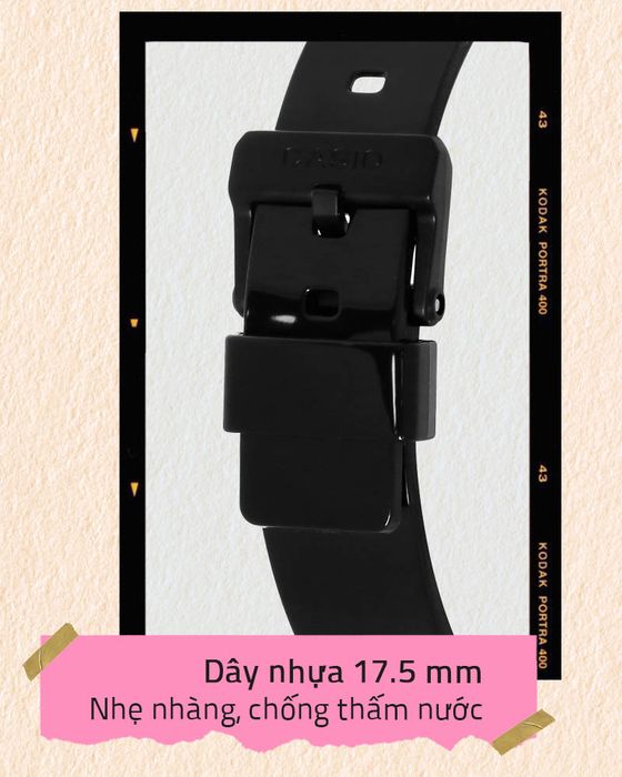 Đồng hồ Nữ Casio LRW-200H-4EVDR có dây đeo nhẹ nhàng