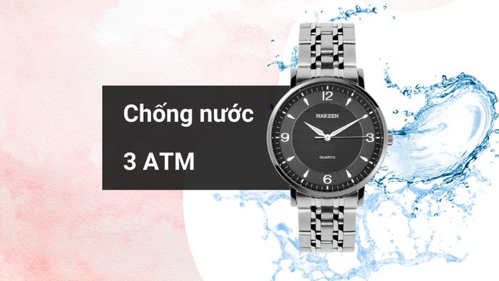 Khả năng kháng nước của mẫu đồng hồ