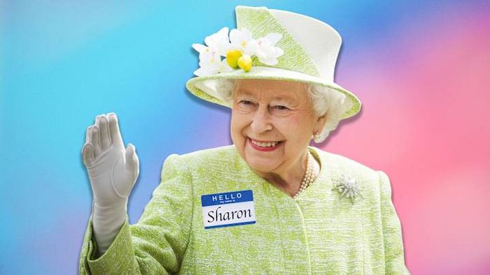 Queen Elizabeth II occasionally adopted the name Sharon.