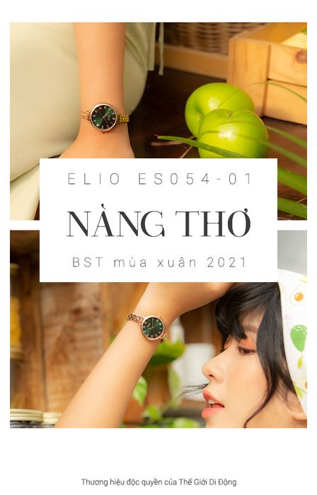 Đồng hồ Nữ Elio ES054-01 thuộc bộ sưu tập Nàng Thơ