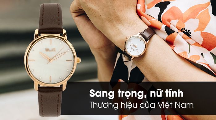 Đồng hồ Nữ Elio EL021-01 có thiết kế trẻ trung và thanh lịch