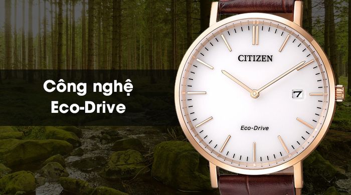 Đồng hồ nam Citizen AU1083-13A có công nghệ Eco-Drive độc quyền