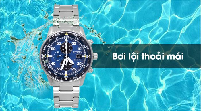 Đồng hồ nam Citizen CA0690-88L - Eco-Drive có hệ số chống nước 10 ATM