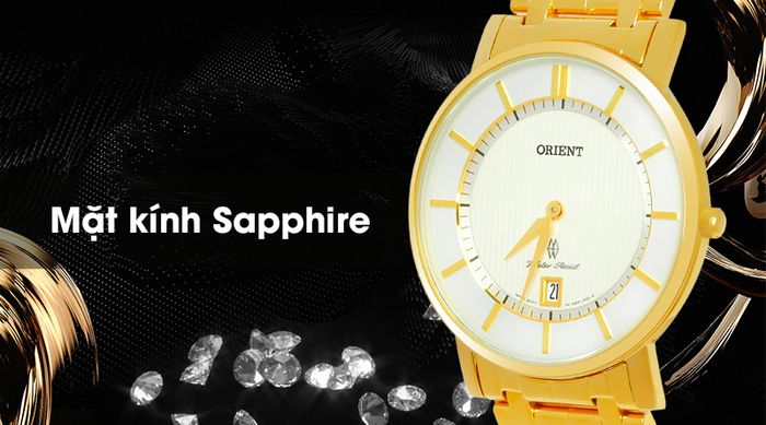 Đồng hồ Nam Orient FGW01001W0 có mặt kính chống trầy xước