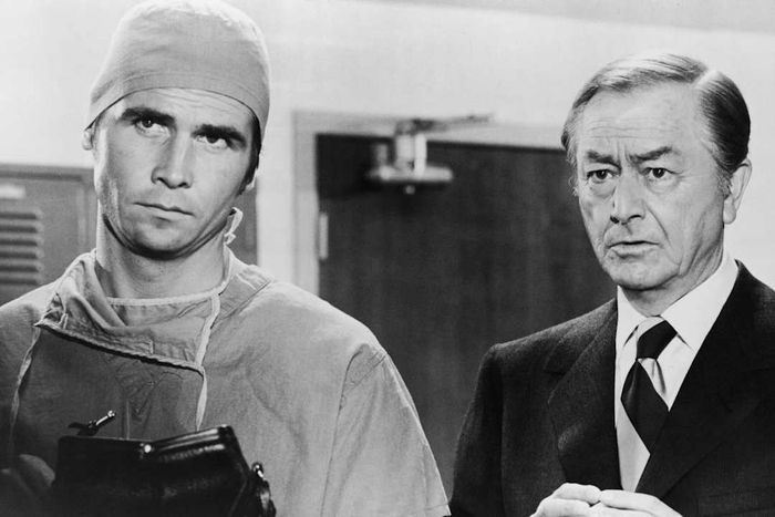Robert Young and James Brolin in 'Marcus Welby, M.D.'