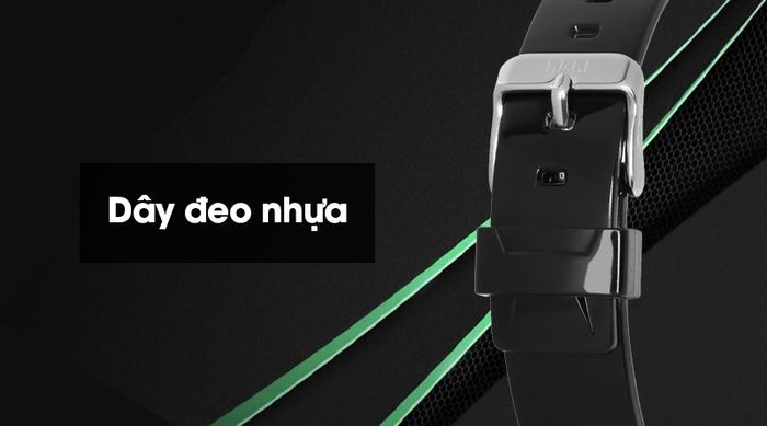 Đồng hồ nam/nữ Q&Q M154J002Y có dây đeo bằng nhựa