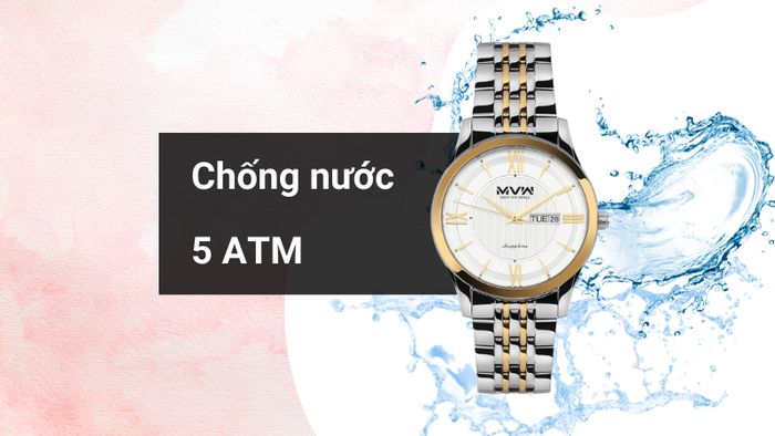 Khả năng kháng nước của mẫu đồng hồ