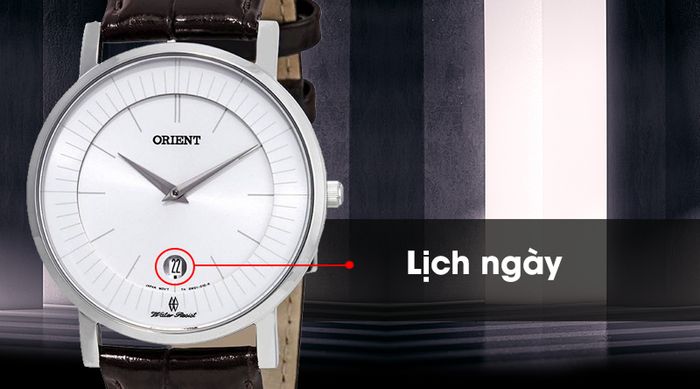 Đồng hồ nam Orient FGW0100AW0 có lịch ngày tiện lợi