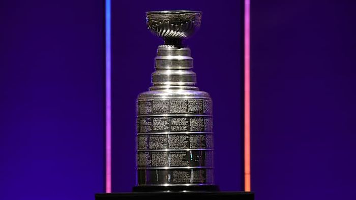 The Stanley Cup as it stands in 2023.
