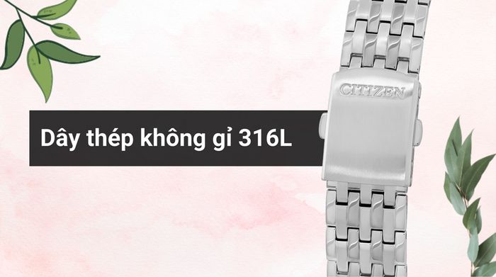 Chất liệu dây đeo của mẫu đồng hồ