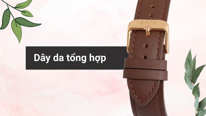 Chất liệu dây đeo của mẫu đồng hồ