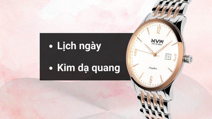 Tiện ích của mẫu đồng hồ