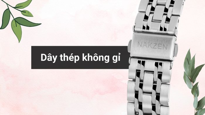 Chất liệu dây đeo của mẫu đồng hồ