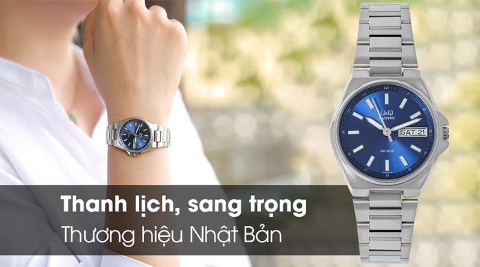 Đồng hồ nữ Q&Q S397J212Y có thiết kế sang trọng và tinh tế