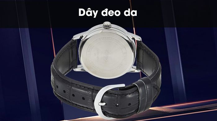 Đồng hồ nam Casio MTP-V002L-1BUDF có dây đeo nhẹ nhàng và êm ái