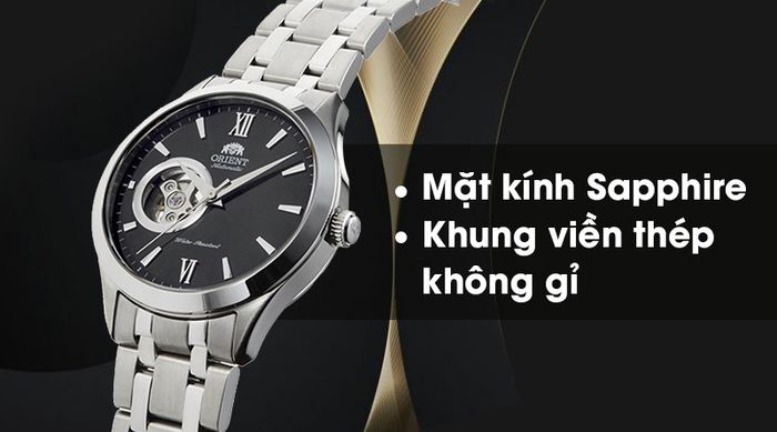 Đồng hồ nam Orient FAG03001B0 có khả năng chịu va đập tốt
