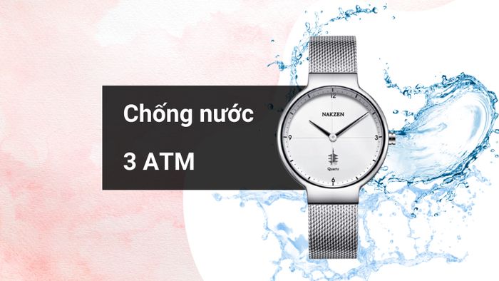 Khả năng kháng nước của mẫu đồng hồ