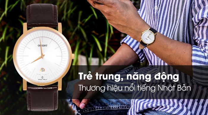Đồng hồ Nam Orient FGW01008W0 có thiết kế thanh lịch