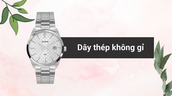 Chất liệu dây đeo của mẫu đồng hồ