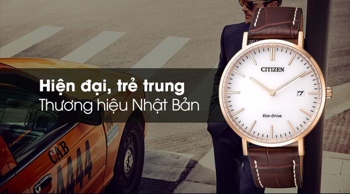 Đồng hồ nam Citizen AU1083-13A có thiết kế trẻ trung