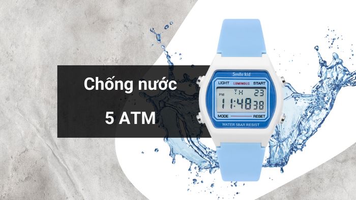 Khả năng kháng nước của mẫu đồng hồ