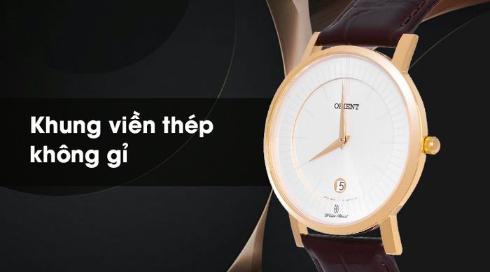 Đồng hồ Nam Orient FGW01008W0 với khung thép không gỉ