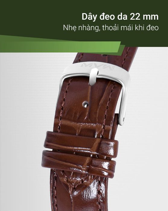 Đồng hồ nam MVW ML050-01 có dây đeo da mềm mại