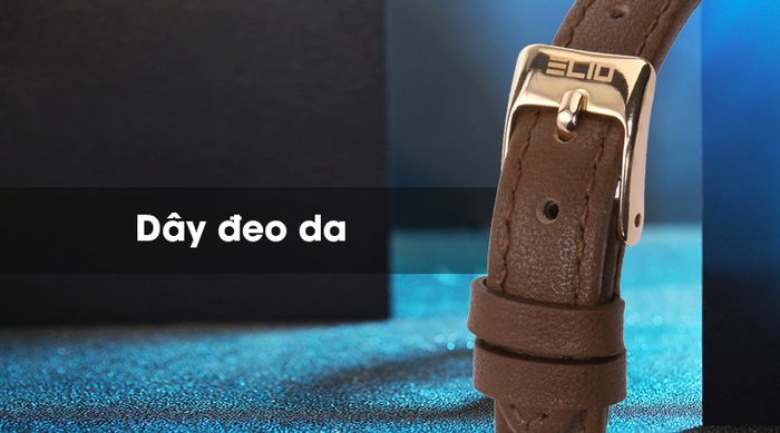 Đồng hồ Nữ Elio EL004-01 có dây đeo nhẹ nhàng và êm ái