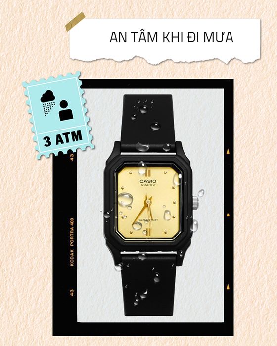 Đồng hồ Nữ Casio LQ-142E-9ADF chống nước 3 ATM