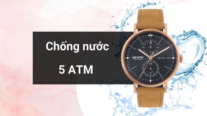 Khả năng kháng nước của mẫu đồng hồ