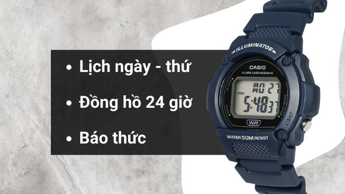 Tiện ích của mẫu đồng hồ