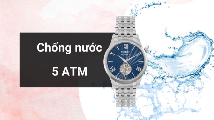 Khả năng kháng nước của mẫu đồng hồ