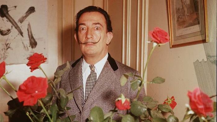 Salvador Dalí, around 1960.
