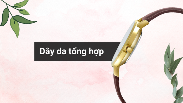 Chất liệu dây đeo của mẫu đồng hồ