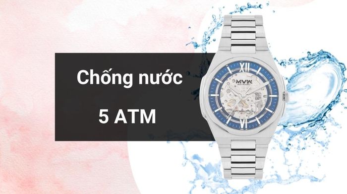 Khả năng kháng nước của mẫu đồng hồ