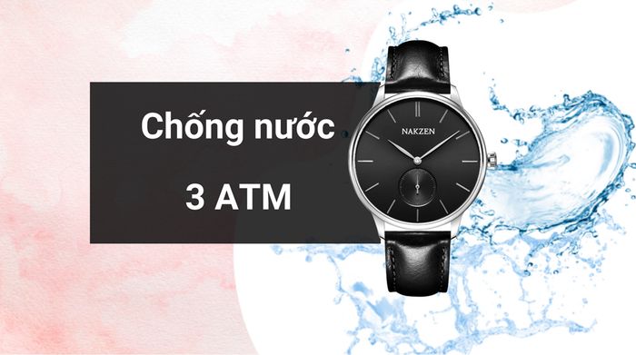 Khả năng kháng nước của mẫu đồng hồ